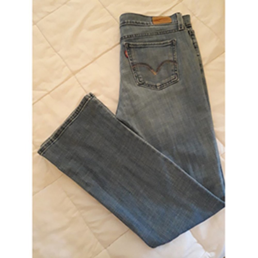 Levis 515 Boot Cut Jeans Size 8M (#1)